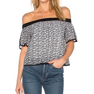 NWT Rag & Bone Flavia Off Shoulder Top